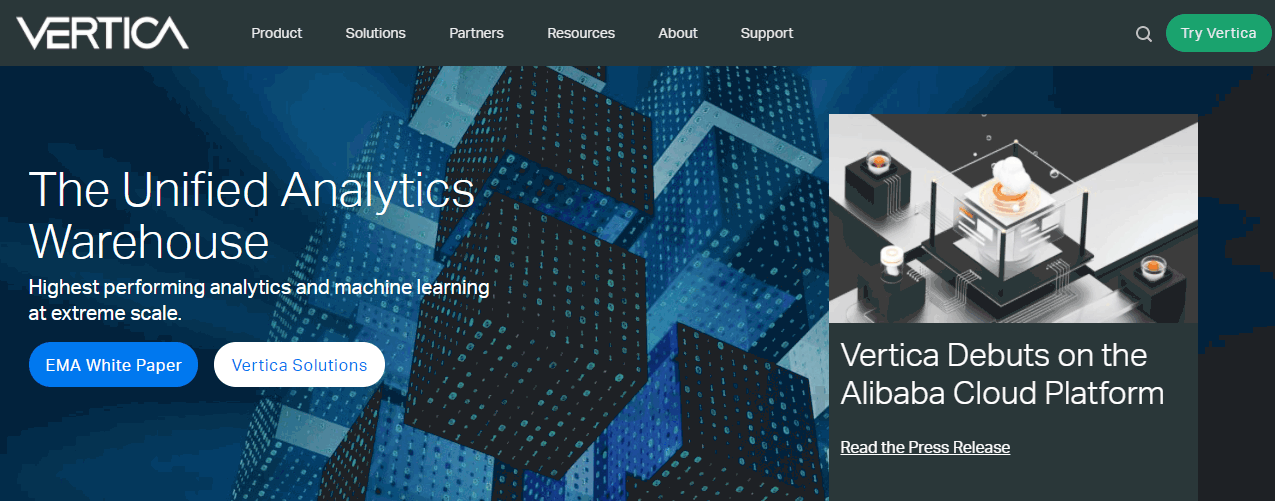 HPE Vertica Analytics Screenshot1